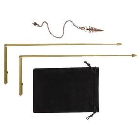 3 Copper Divining Rods And Dowsing Pendulums For Healing And Water Divining Test Measurement Tool Accessory