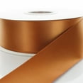 thumbnail image 1 of 3" Copper Double Faced Satin Ribbon 100 Yards, 1 of 3