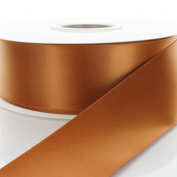 3" Double Faced Satin Ribbon 785 Copper 3 Yard
