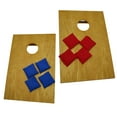 thumbnail image 1 of 3' Cornhole & Bean Bag Toss Set (Premium All Wood), 1 of 5