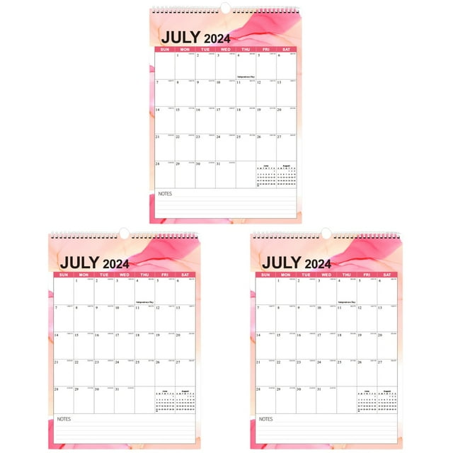 3 Count 2024 Wall Calendar The Full Year Reusable Task Organizer