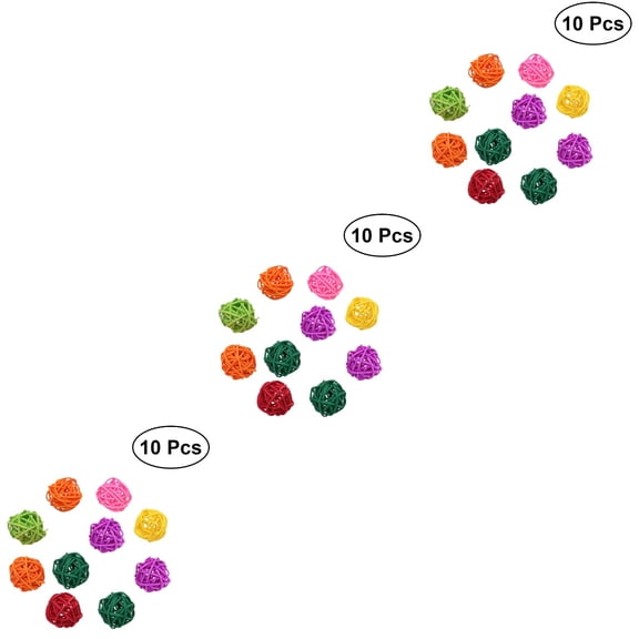 3 Count Bird Chewing Wind Chime Parakeet Small Hamster Bunny