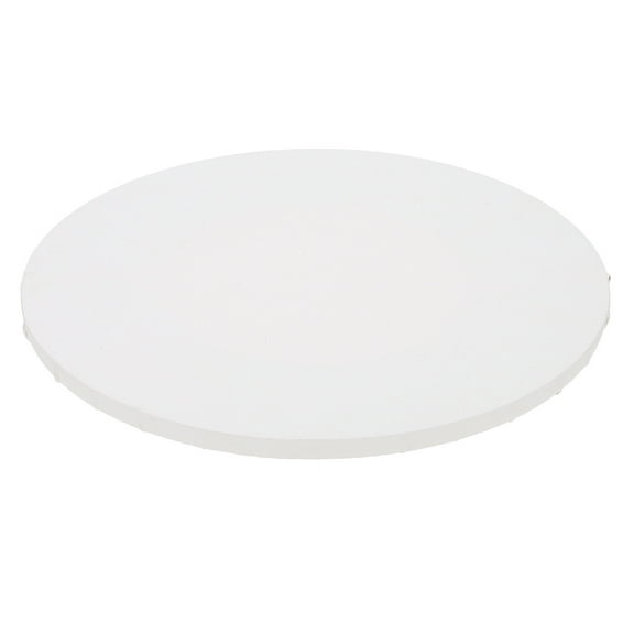 WHAMVOX Canvas Frame White Oval Shape Hobbyist Use Art Study 3Pcs 11.8X7.9X0.6In