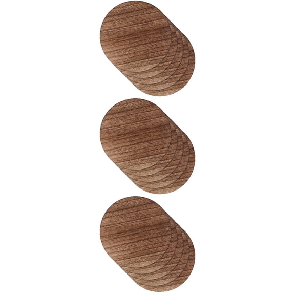 COOPHYA Unfinished Wood Slices 15Pcs 4In Round Coaster Heat Protection