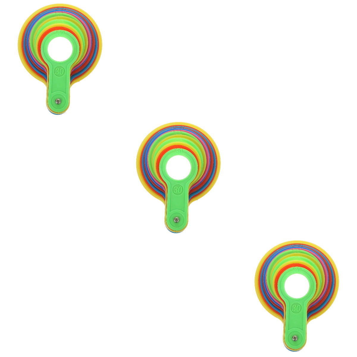 3 Count Citrus Diameter Measuring Rings Juicer Star Crinkle - Walmart.com