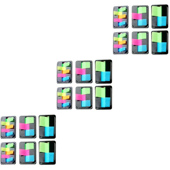 3 Count Colored Page Markers Sticky Flags Hanging Tabs Filing