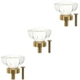 thumbnail image 1 of 3 Count Crystal Handle Black Matte Cabinet Handles Nautical Blue Retro Decor Transparent, 1 of 8