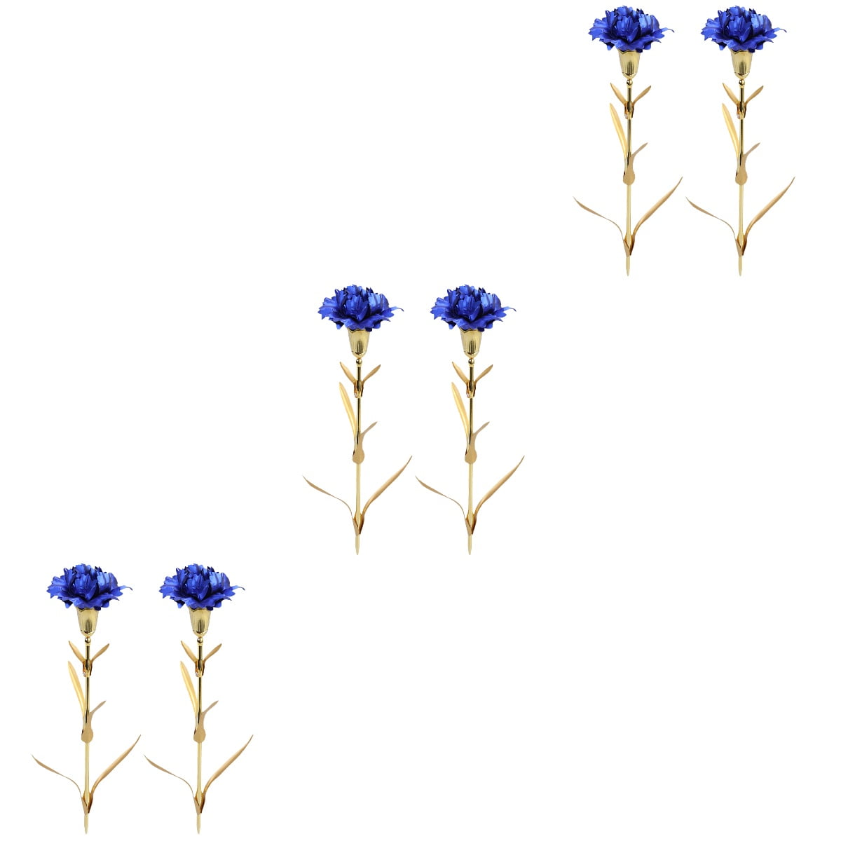 3 Count Delicate Life-like Carnation Woman Mother