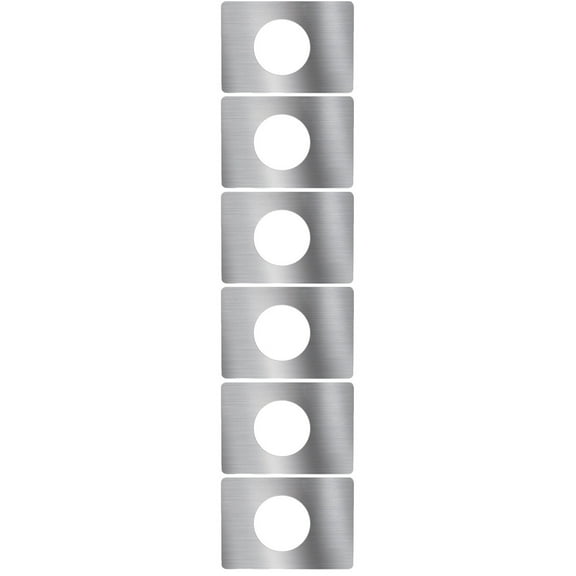 3 Count Door Repair Board Covers Front Reinforcement Kit Plates Leverage Accessory Dead Bolt Doors