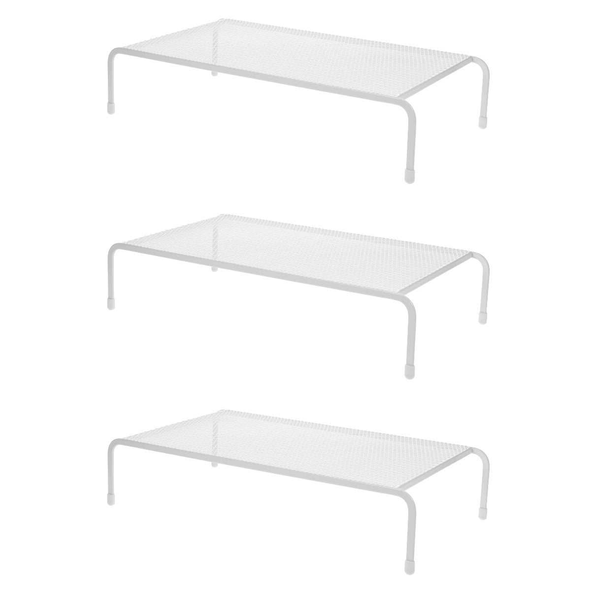 3 Count Gaming Desktop Computer Elevated Monitor Bracket Raised Base ...