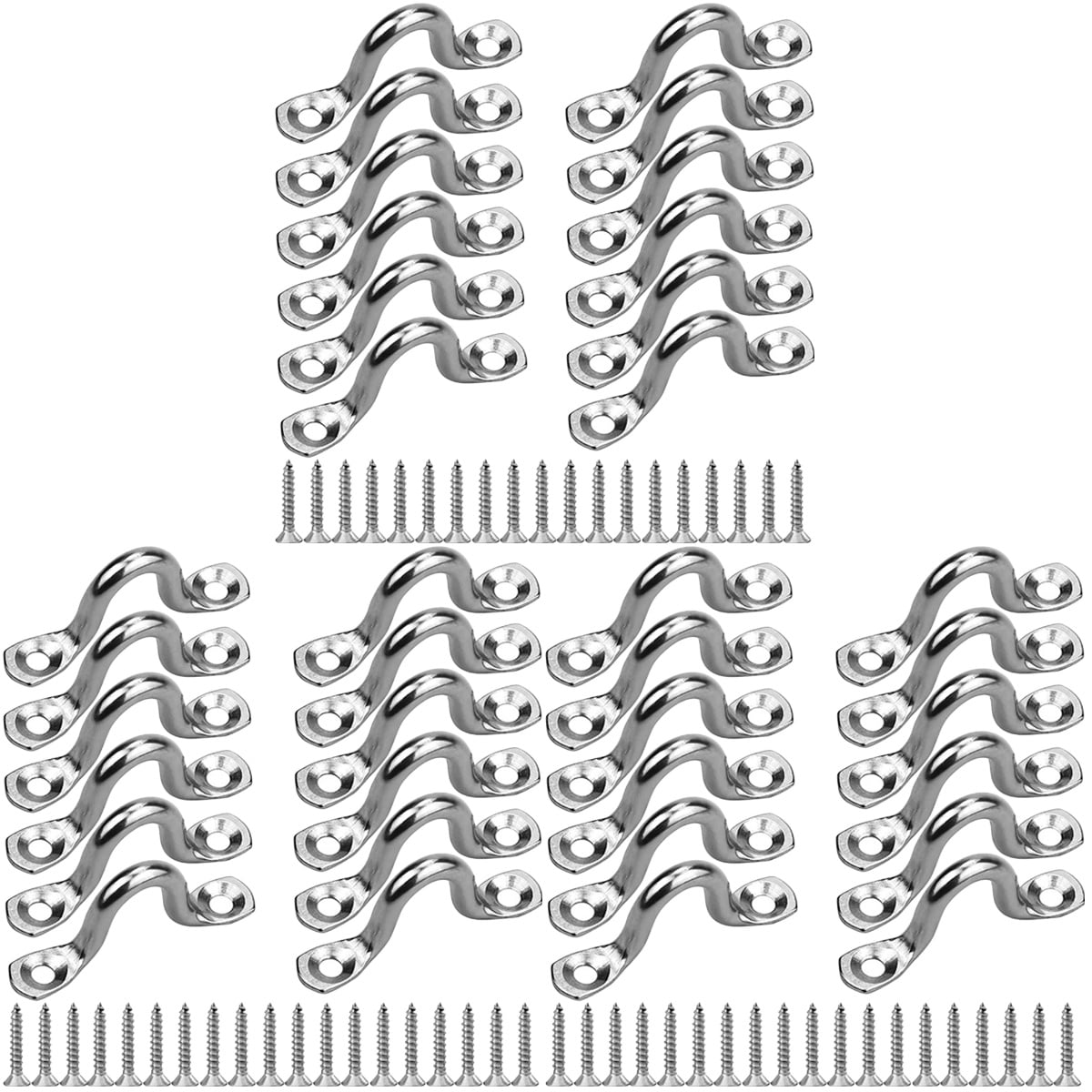 3 Count Kayak Fixed Ring Scupper Plugs for Boat Accessory Marine Pulley ...