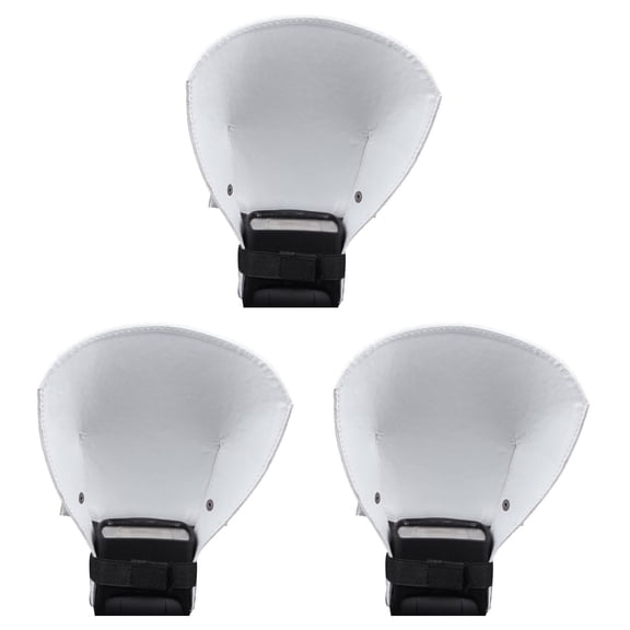 3 Count Kit Video Camera Adjustable Frame Flash Diffuser Man