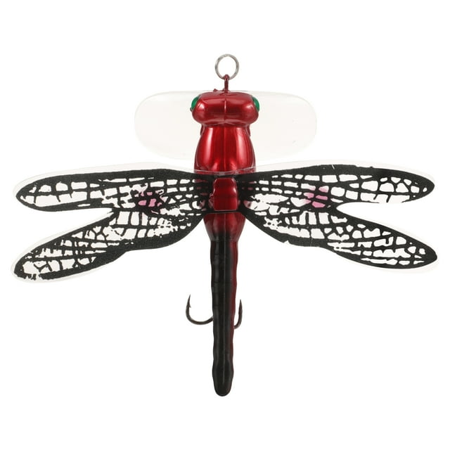3 Count Lure Dragonfly Fishing Bait with Hooks Lures Accessories Fake