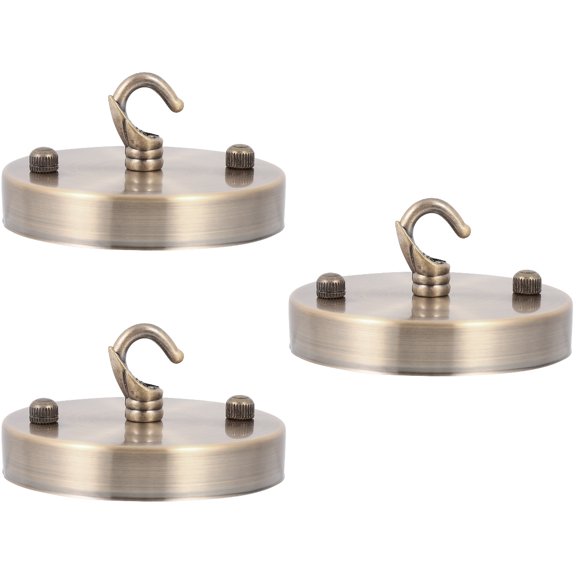 3 Count Mini Post Lights Street Chandelier Accessories Retro Ceiling Plate