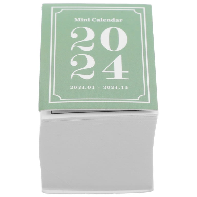 3 Count Mini Tear off Calendar Home Desk Note Pad 2023 Tiny Daily Planner  Time Schedule Office Student - Walmart.com