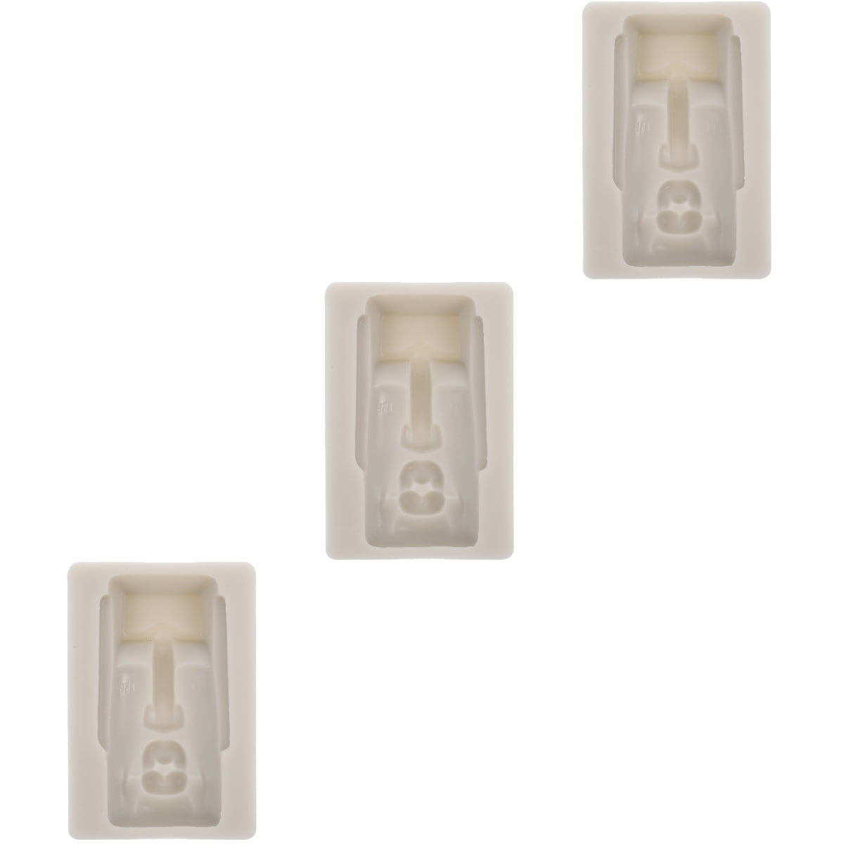 3 Count Moai Stone Statue Mold Decor Chocolate Molds Easter Baking Mold