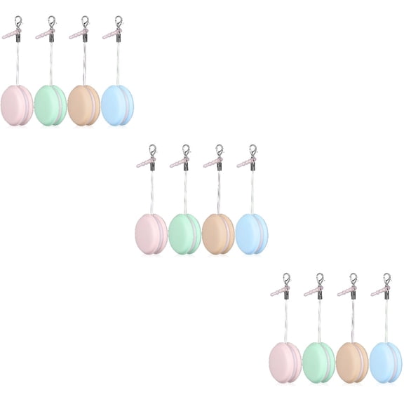3 Count Mobile Phone Screen Wipe Decorative Pendant Cleaner Wipes Computer Macarons