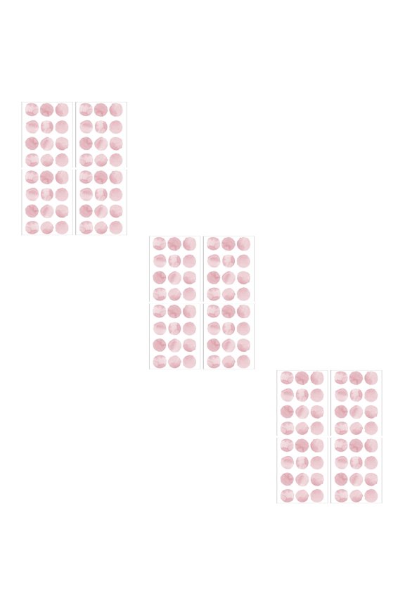 Lovely Pink Dot Wall Decals for Home Decoration Stylish and Unique