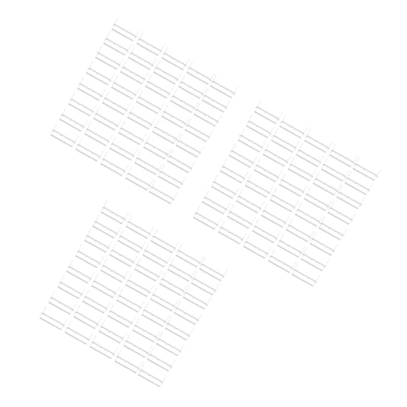 WRISTBIQUE Stationery Clips Supplies Smooth Surface Easy to Use Silver 300Pcs