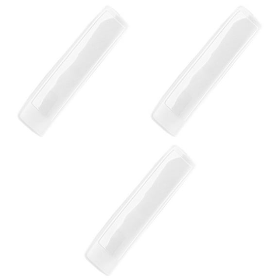 3 Count Protective Cover for Remote Skin Stackable Shelf Bins Storage Basket