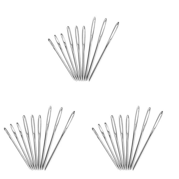 3 Count Quilting Needles Cross Stitch Sewing Big Eye