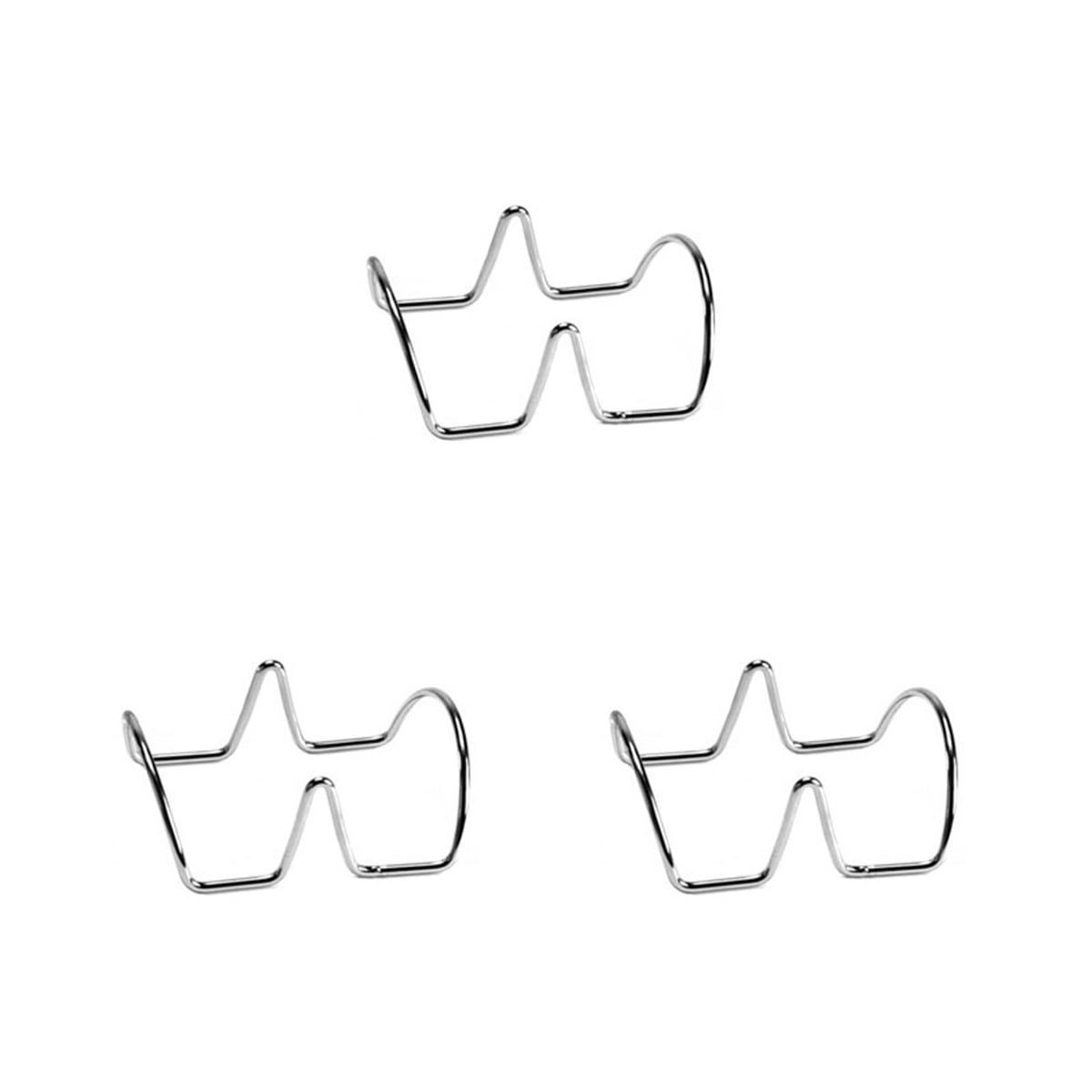 3 Count Restaurant Style Mexican Food Rack Taco Holders Serving Tray ...