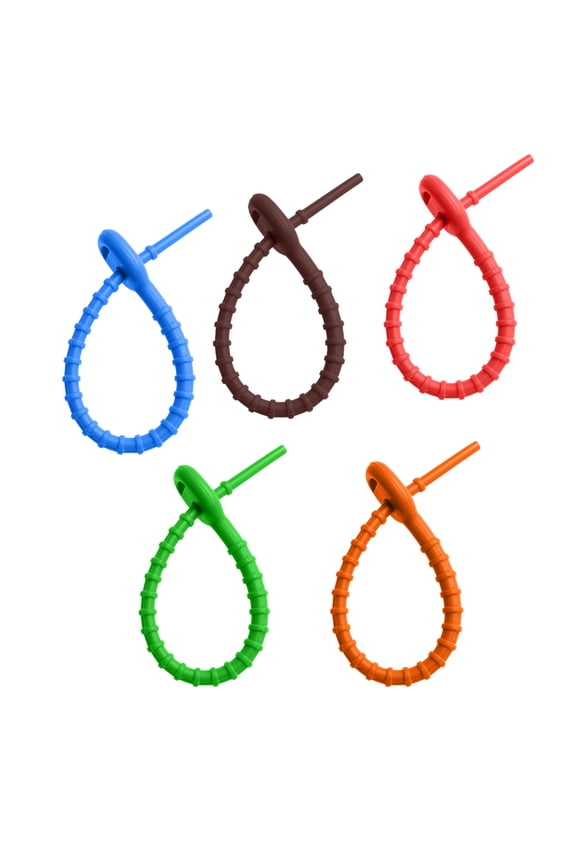 Set of 3 Cord Identification Tags Rolled Straps Travel