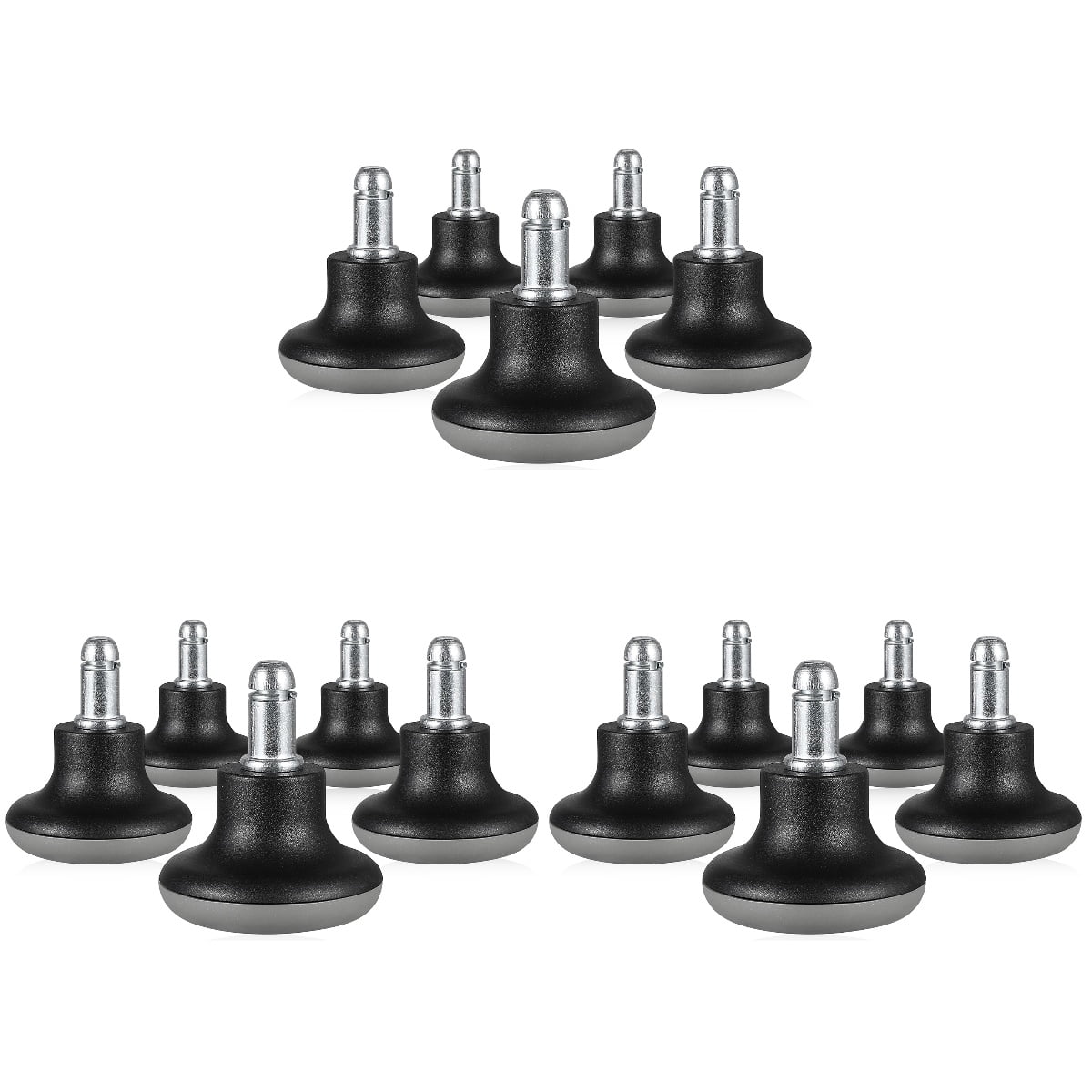 3 Count Rug Office Chair Wheel Furniture Caster Floor Carpet Protectors