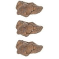 thumbnail image 1 of FENGGUIQU Real Meteorite Specimen Collectible Decor for Science Classrooms 3Pcs, 1 of 6