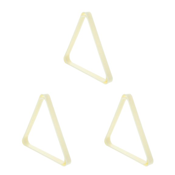 3 Count Sea Cartons Triangle Billiards Holder 32X28.5X3CM White