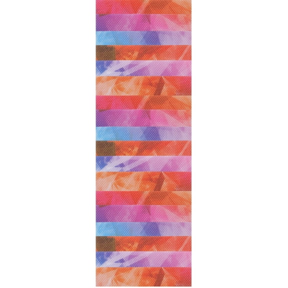 3 Count Stationery Calm Corner Adhesive Nail Stickers Colorful