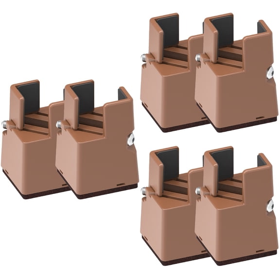 3 Count Stilts Adjustable Heightened Mat Platform Bed Riser Furniture