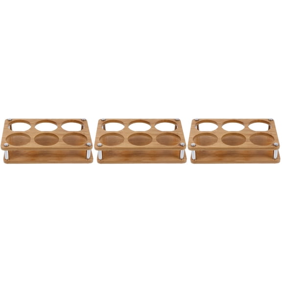 3-Pack Terrarium Cup Holders with Modern Rack Design for Stylish and Functional Home or Office Use