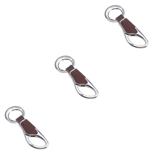 3-Pack Lightweight Stylish Keychains for Men, Durable and Trendy Accessories