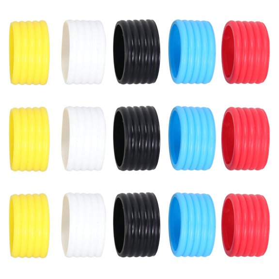 3 Count Tennis Overgrip Butts Racket Stickers Flexible Bands