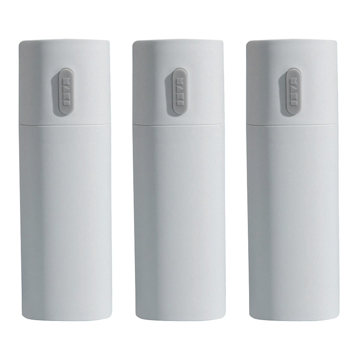 3-Pack Tooth Brushing Mug Set with Toothpaste Storage Case and ...