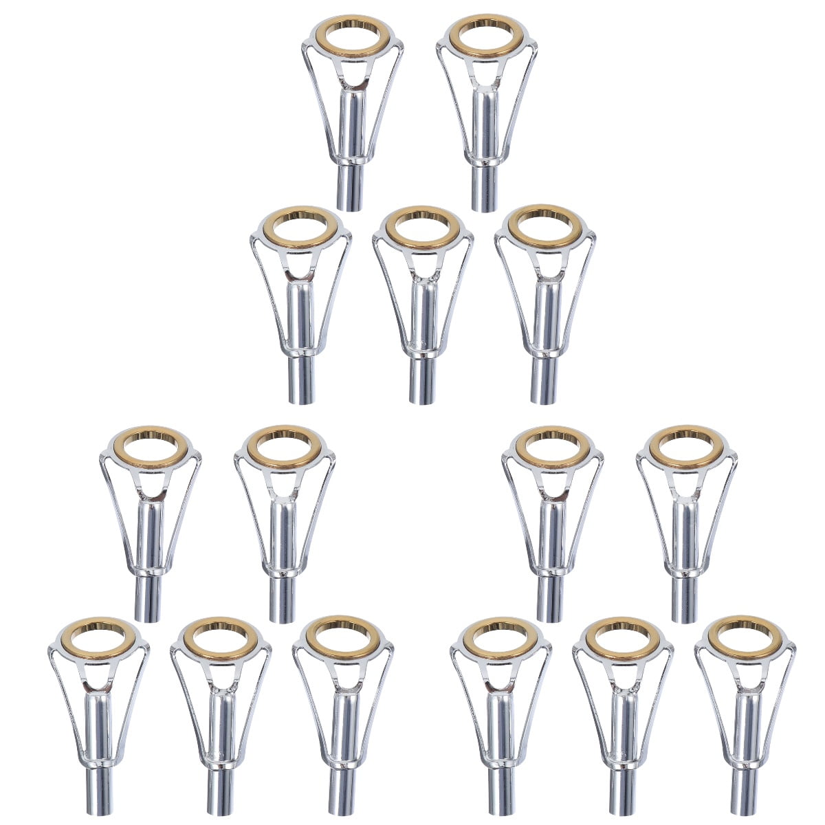 3 Count Wire Loop Rod Tips Fishing Rod Line Guide Fish Pole Repair Kit