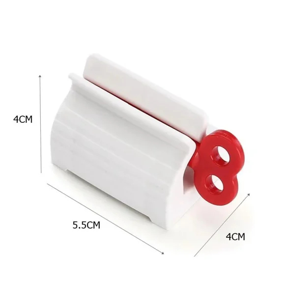 3 Counts Rolling Tube Toothpaste Squeezer Toothpaste Seat Holder Stand Rotate Toothpaste Dispenser for Bathroom Gift Hand Plastic Aluminium Cream Tool Manual Toothpaste Wringer.High Rating,HOT