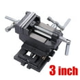 thumbnail image 1 of 3" Cross Slide Vise Drill Press Metal Milling 2 Way X-Y Clamp Machine 7.5cm/ 3in, 1 of 12