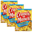 thumbnail image 1 of (3) Crunch 'n Munch Buttery Toffee Popcorn with Peanuts, 6 oz. Boxes Made with 100% Whole Grain Popcorn Coated with Buttery Toffee Sweet Salty and Crunchy Snack Pack of 3, 1 of 7