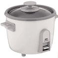 thumbnail image 1 of 3 Cup Rice Cooker/Steamer ( White), 1 of 5