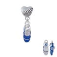 thumbnail image 1 of 3-D Blue Running Shoe - Heartbeat Charm Bead, 1 of 1
