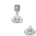 thumbnail image 1 of 3-D Clear Crystal Spider - Niece Charm Bead, 1 of 1
