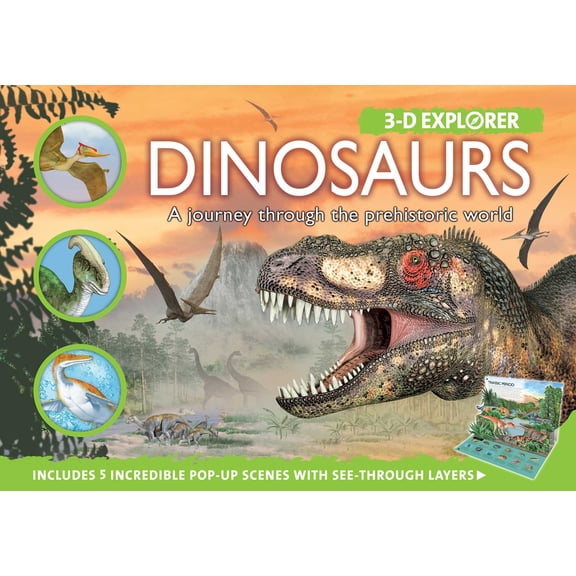 Pre-Owned 3-D Explorer: 3-D Explorer: Dinosaurs (Hardcover)
