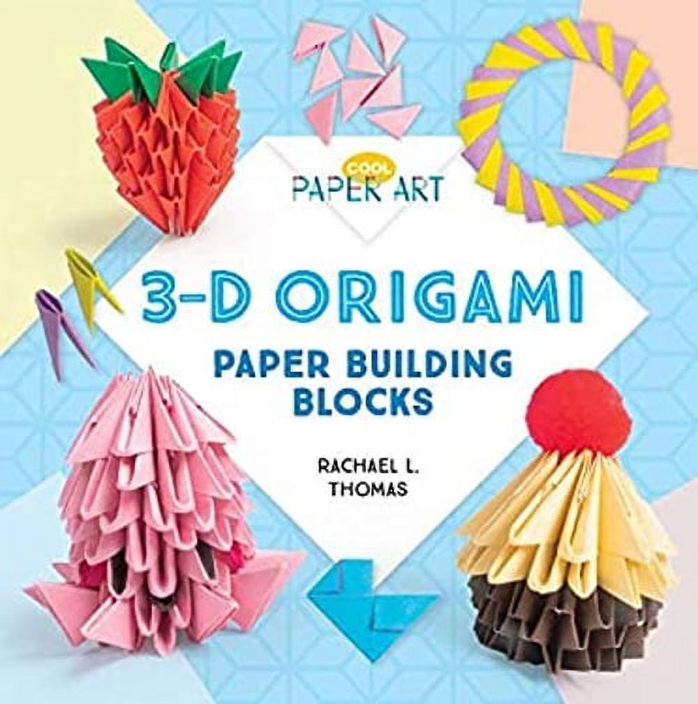 Pre-Owned 3-D Origami: Paper Building Blocks (Library Binding) 1532119488 9781532119484
