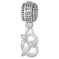 thumbnail image 1 of 3-D Pretzel - Sister Charm Bead, 1 of 1