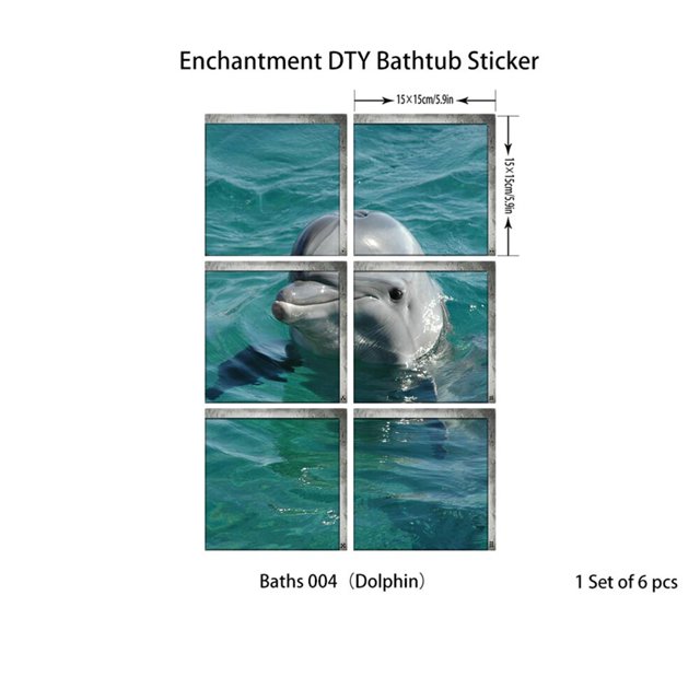 3 D Stickers Bathtub Mirror Centerpieces for Tables 3d Bathroom Wall