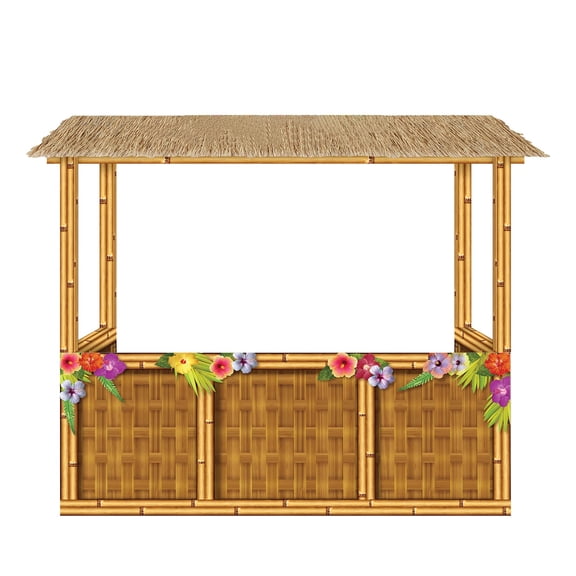 Beistle 56122 3-D Tiki Bar Prop for Party Supplies