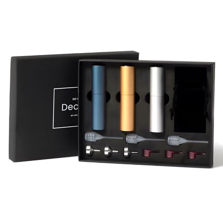3. DIY Decant Starter Kits - 1 Blue, 1 Gold & 1 Silver Atomizers