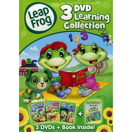 LeapFrog: 3 DVD Learning Collection [3 Discs] [With Book] [DVD]